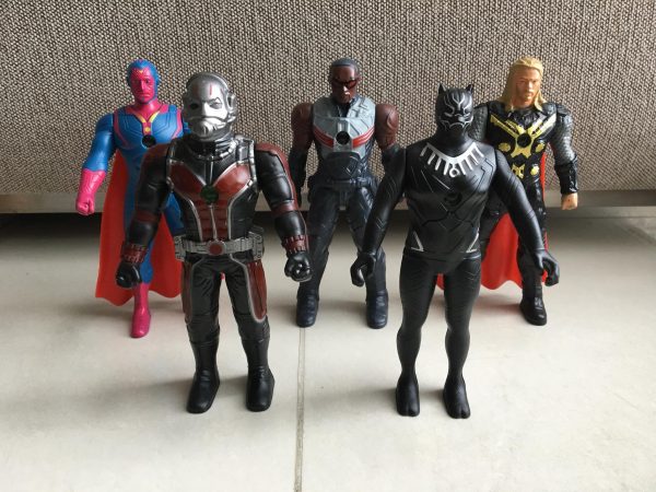 set 5 marvel avengers