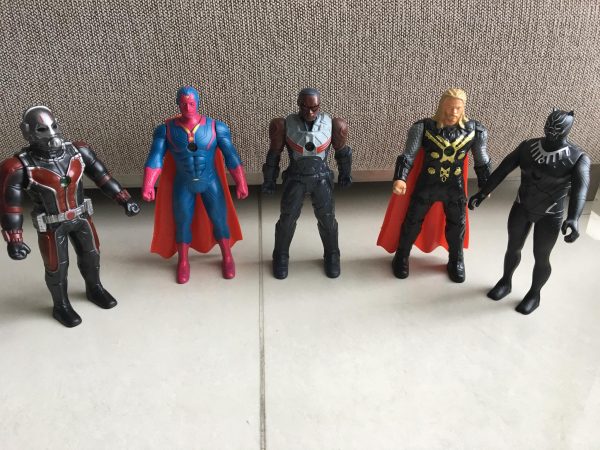 set 5 marvel avengers