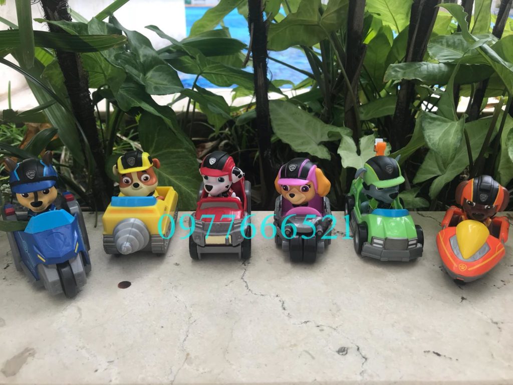 Set 6 chó cứu hộ Paw Patrol
