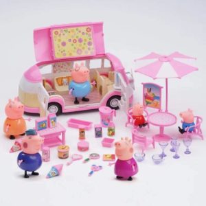 Xe đồ ăn của gia đình heo peppa pig