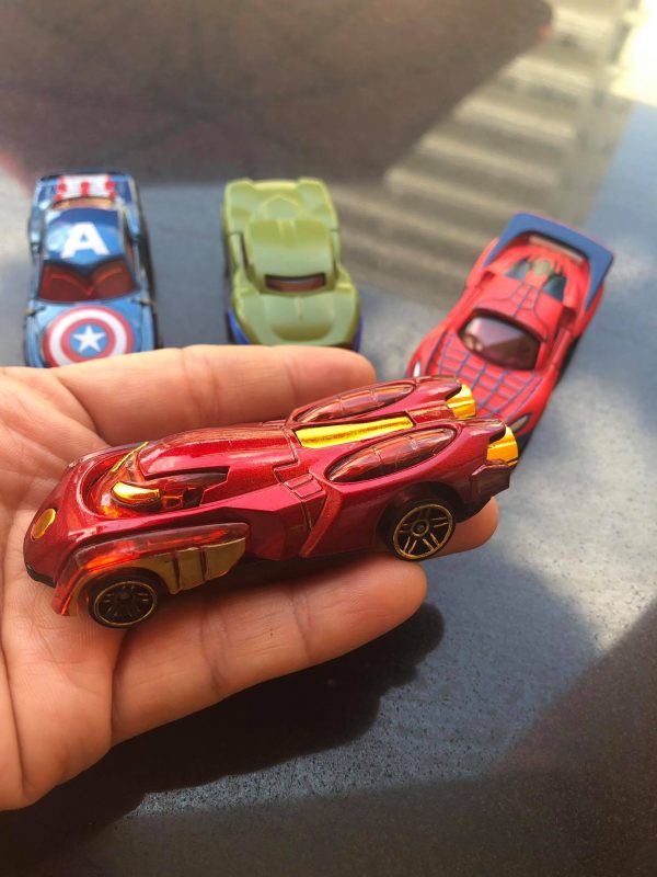 Set 4 xe siêu anh hùng avenger