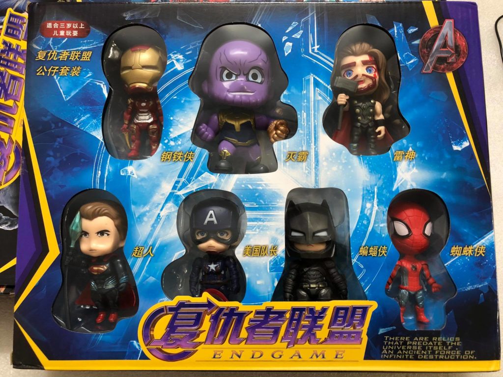 Bộ đồ chơi sưu tập 7 siêu anh hùng Marvel Avenger
