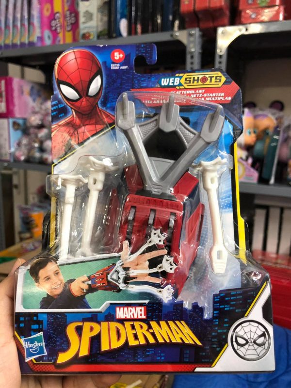 Súng bắn tơ Spiderman Web Shots Scatterblast