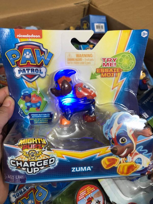 Chó cứu hộ Paw Patrol phiên bản Mighty Pup Charged Up
