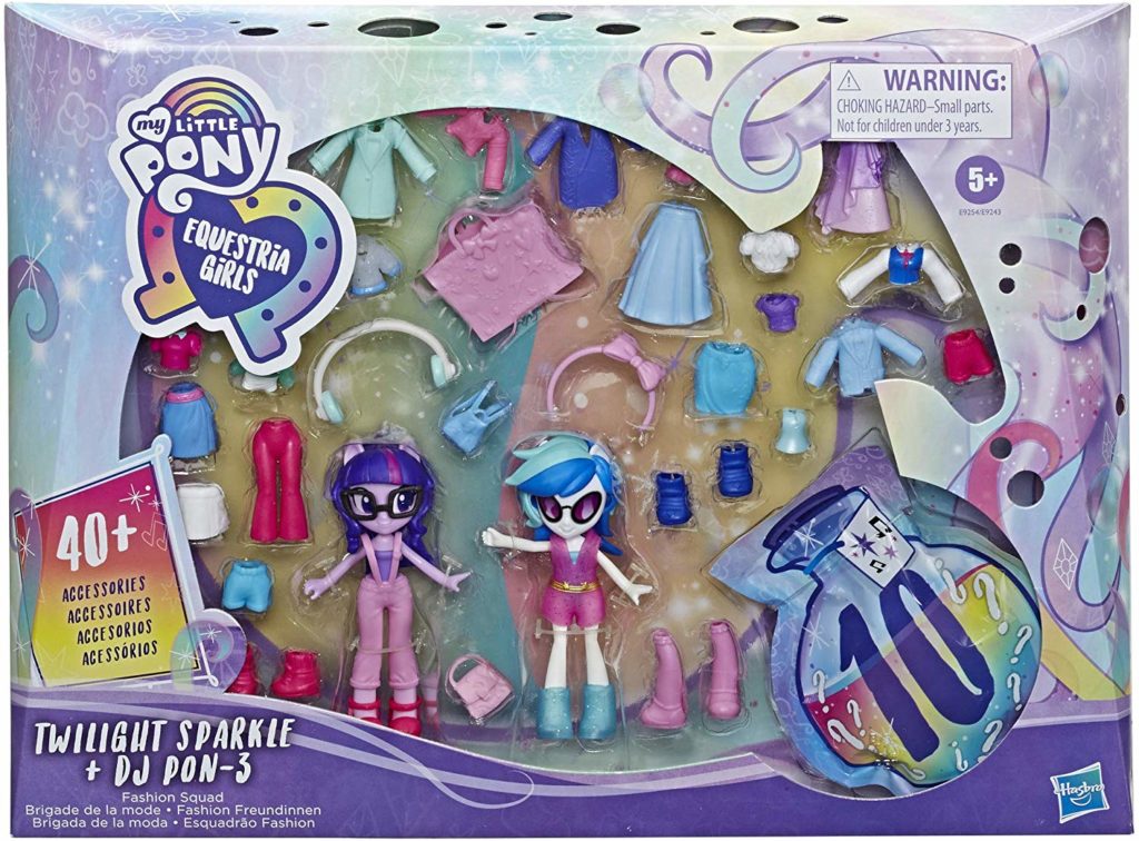Hộp Pony Equestria Girls và tủ quần áo thời trang mẫu mới
