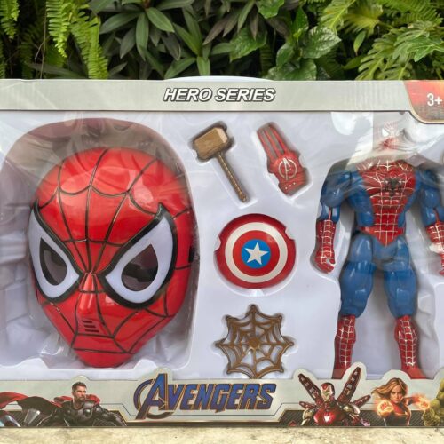 Bộ đồ chơi sưu tập nhân vật siêu anh hùng Avengers kèm mặt nạ
