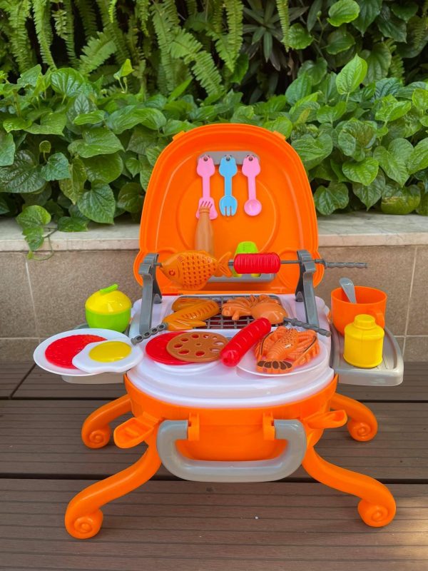 Bộ đồ chơi quầy nướng BBQ mini cho bé