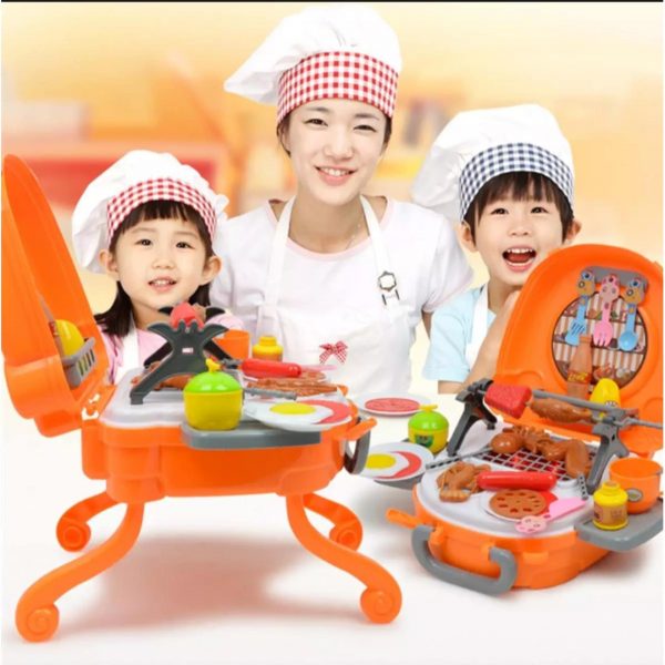 Bộ đồ chơi quầy nướng BBQ mini cho bé