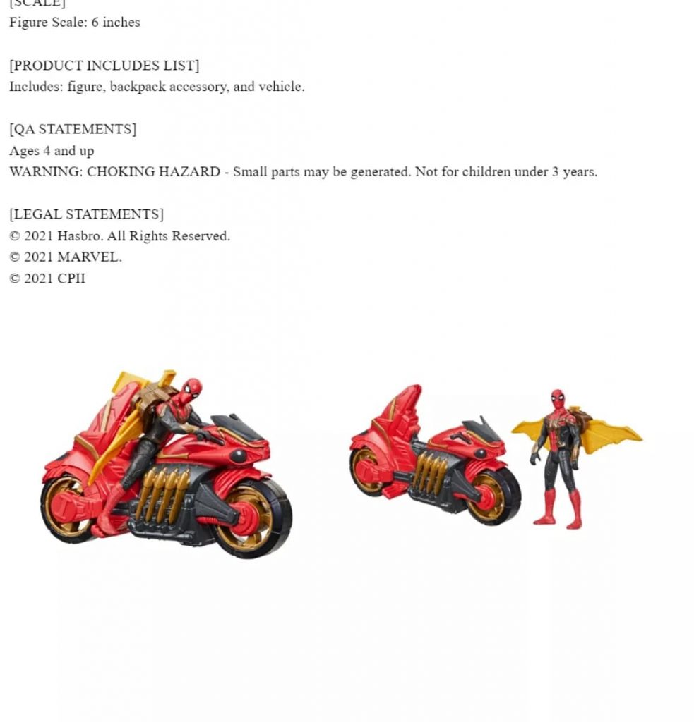 Xe moto Spider Man Jet Web Cycle