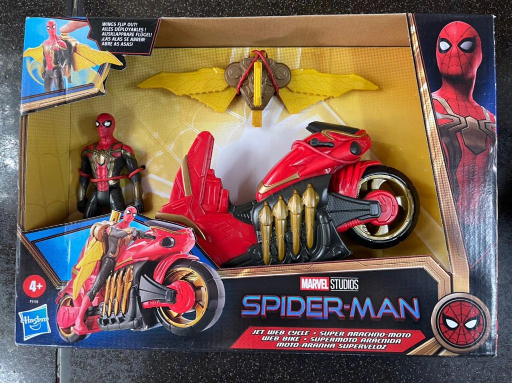 Xe moto Spider Man Jet Web Cycle