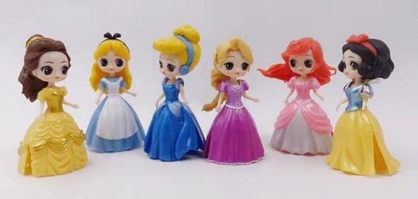 Bộ 6 công chúa thay váy