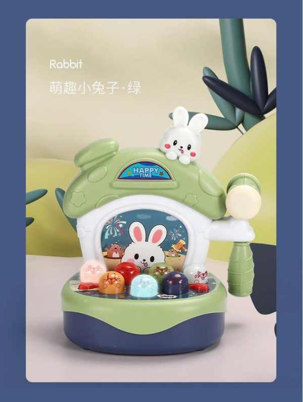 Bộ đồ chơi đập chuột Happy Hamster - Phân loại: Xanh