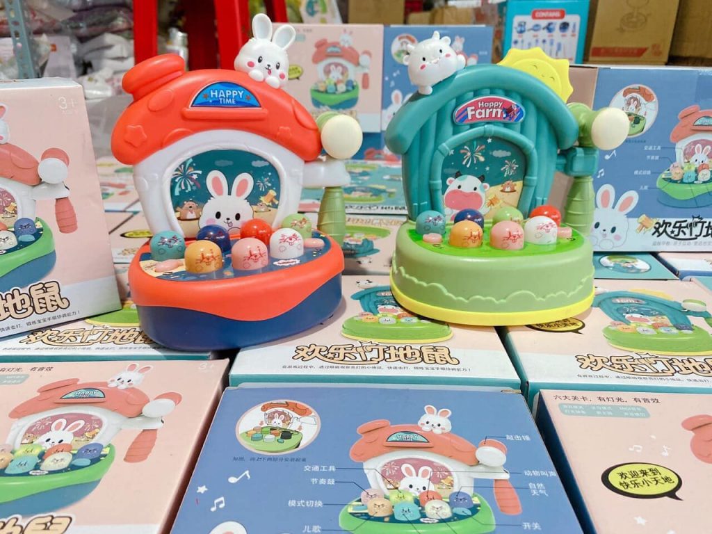 Bộ đồ chơi đập chuột Happy Hamster - Phân loại: Xanh