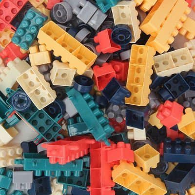 Thùng xếp hình, lắp ghép Lego 520 chi tiết