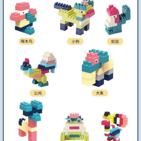 Thùng lego 198 chi tiết