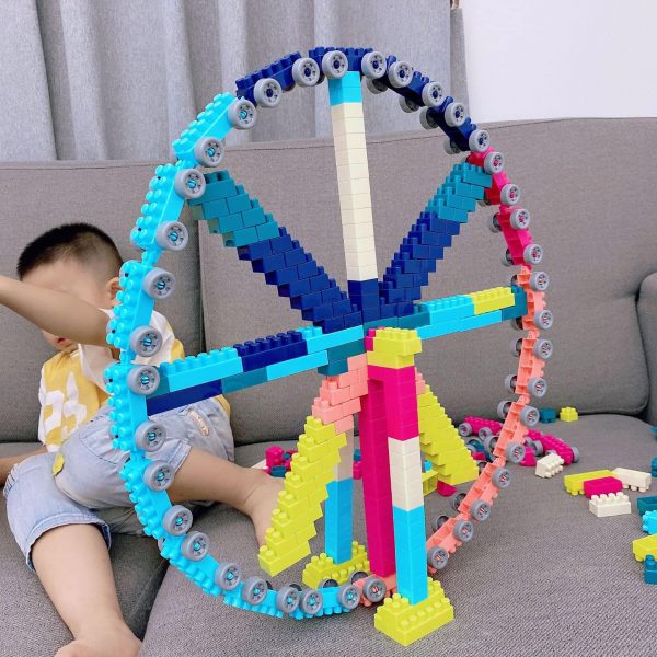 Thùng lego 198 chi tiết