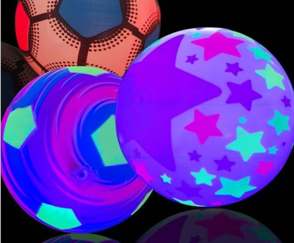 Bộ Đồ chơi 2 trái bóng huỳnh quang phát sáng nhiều màu