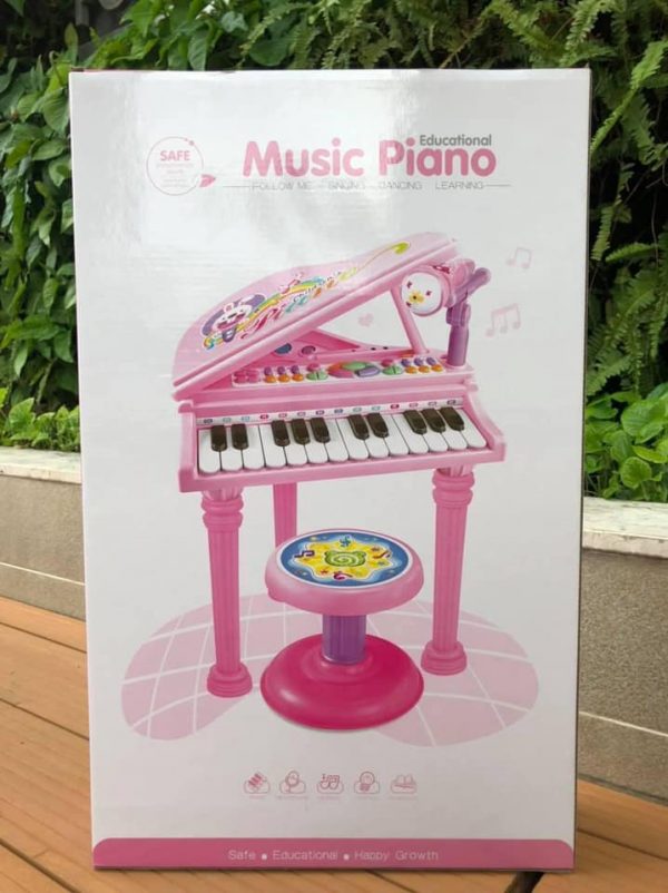 Bộ đàn piano kèm micro cho bé