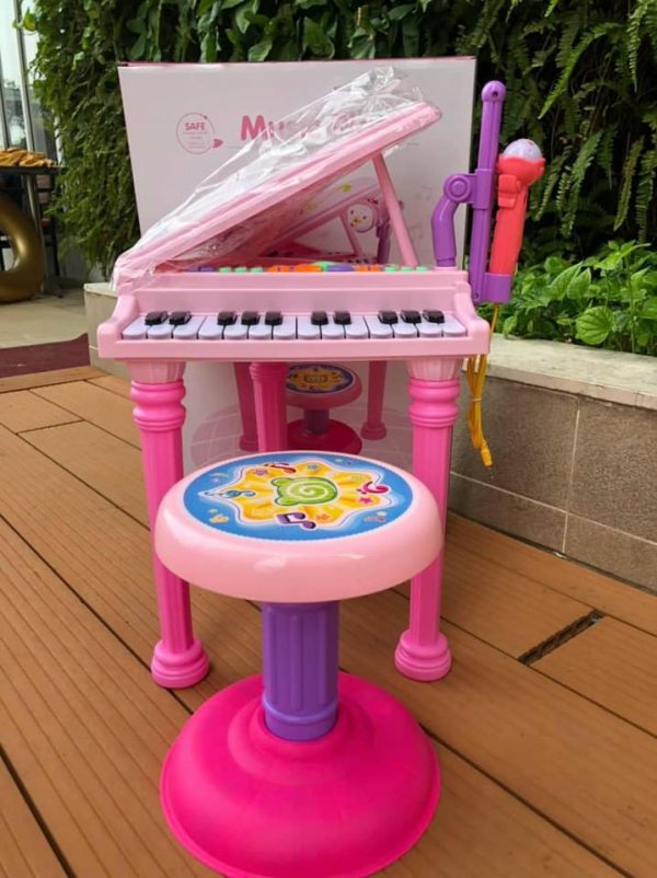 Bộ đàn piano kèm micro cho bé