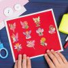 Set tranh sticker đính đá