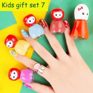 Set 5 lọ sơn móng tay thương hiệu BK cho bé