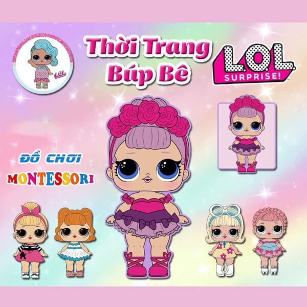 Bộ thời trang cho búp bê LOL