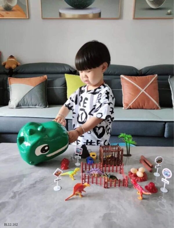 Bộ đồ chơi balo khủng long cho bé