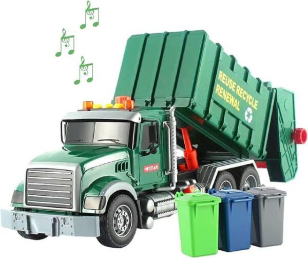 Bộ đồ chơi xe mô hình thu gom rác môi trường