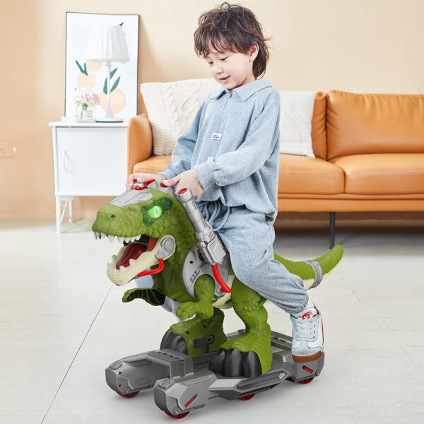 Xe chòi chân cho bé kích thước to mẫu khủng long T-Rex