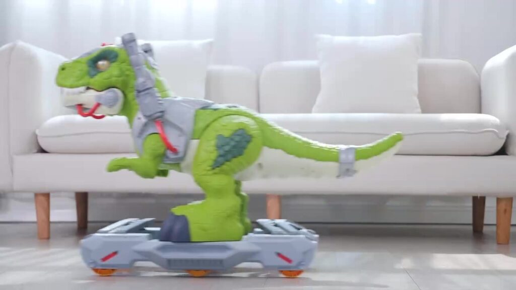 Xe chòi chân cho bé kích thước to mẫu khủng long T-Rex