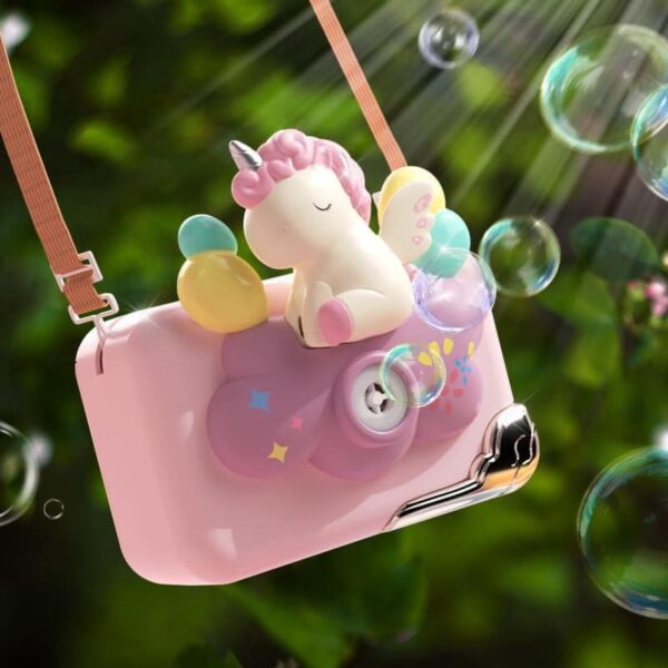 Máy ảnh bắn bong bóng xà phòng - Mẫu: Unicorn