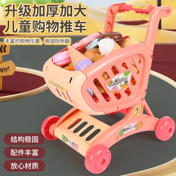Bộ đồ chơi xe đầy mua sắm siêu thị cho bé yêu