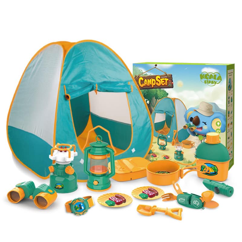 Bộ đồ chơi cắm trại kèm lều 19 chi tiết