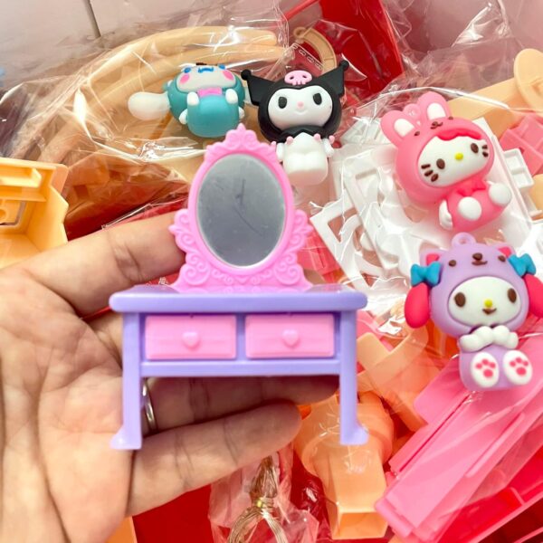 Nhà búp bê 3 tầng mẫu sanrio