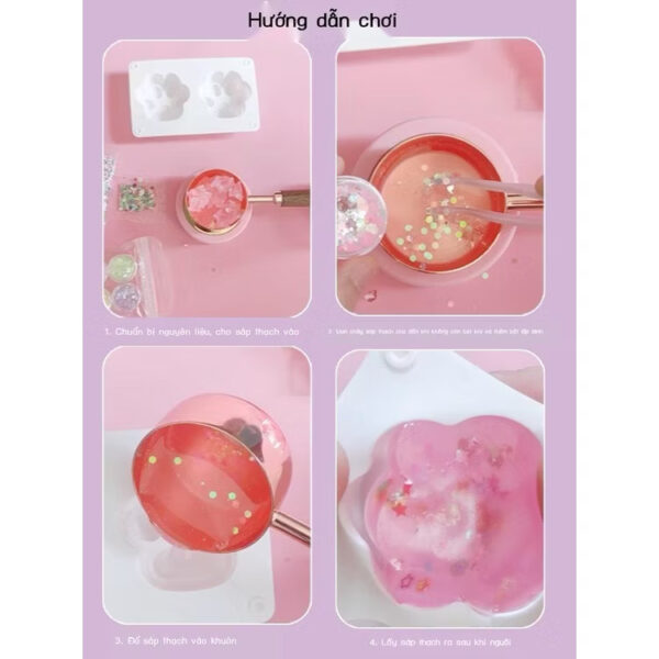 Bộ thạch tạo hình sáng tạo handmade DIY Sanrio: