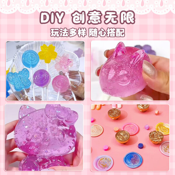 Bộ thạch tạo hình sáng tạo handmade DIY Sanrio: