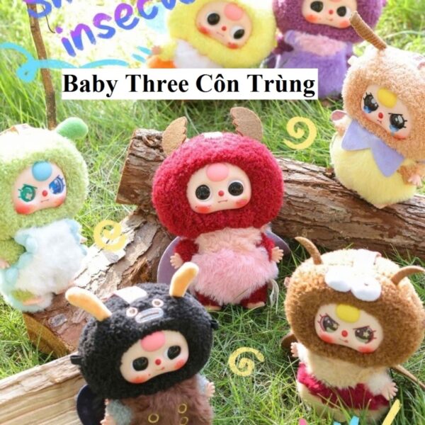 BLINDBOX BABY THREE Côn Trùng - Tiểu Tinh Linh