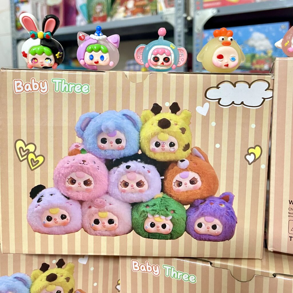 Hộp 32 túi mù charm #baby_three phát sáng: