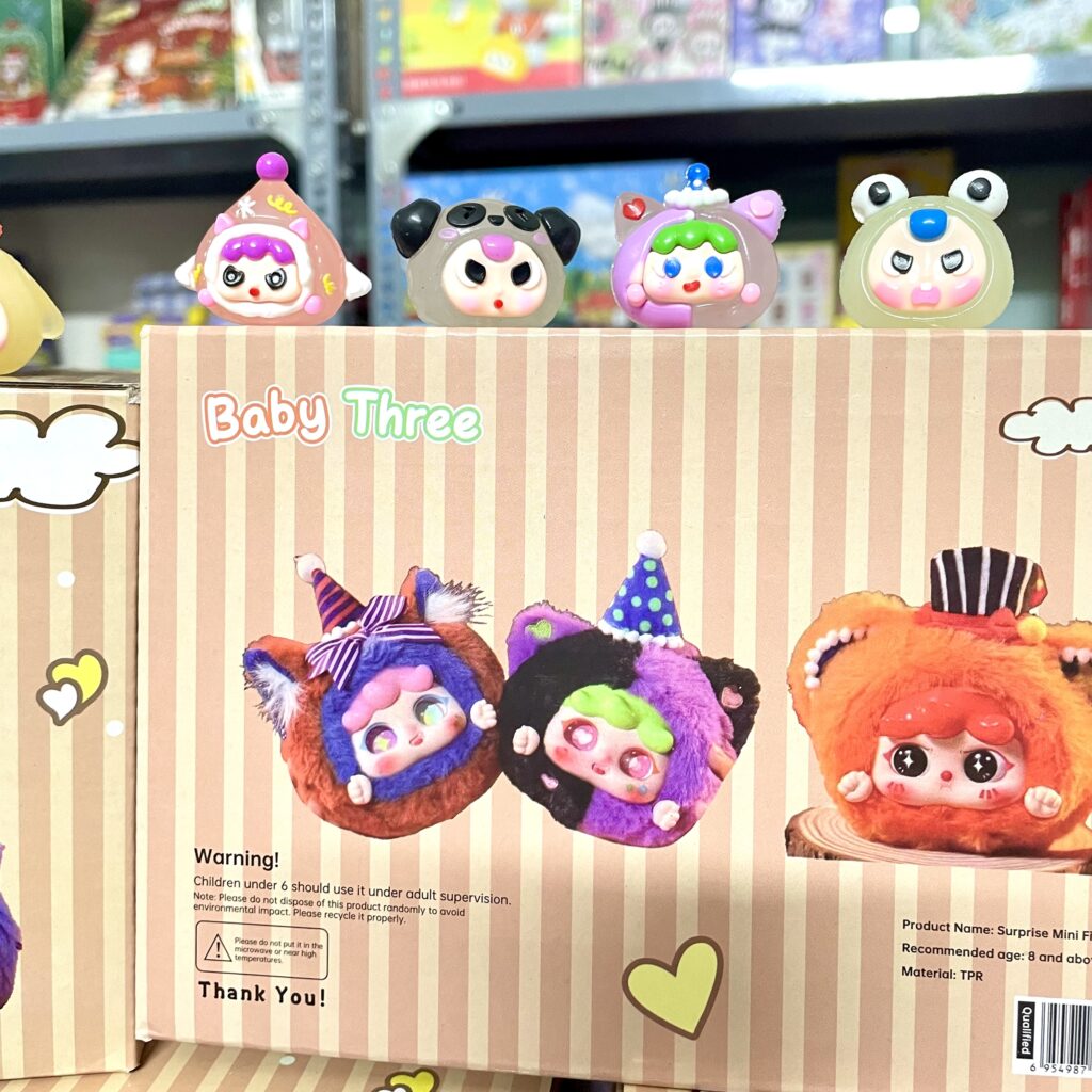 Hộp 32 túi mù charm #baby_three phát sáng:
