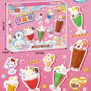Bộ làm kem và nước mô hình DIY cho bé mẫu mới