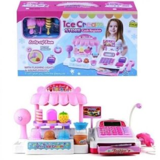 Bộ Đồ Chơi Quầy Bán Kem Và Máy Tính Tiền