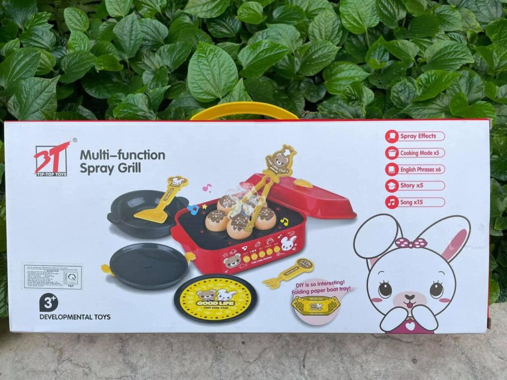 Bộ đồ chơi bếp nướng BBQ cho bé