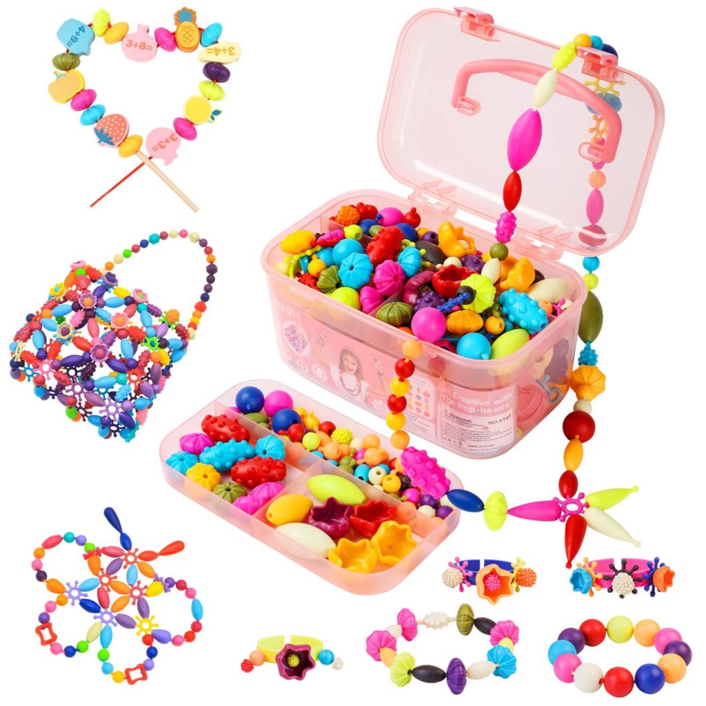 Hộp phụ kiện làm trang sức hand made DIY cho bé