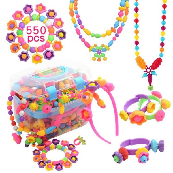 Hộp phụ kiện làm trang sức hand made DIY cho bé