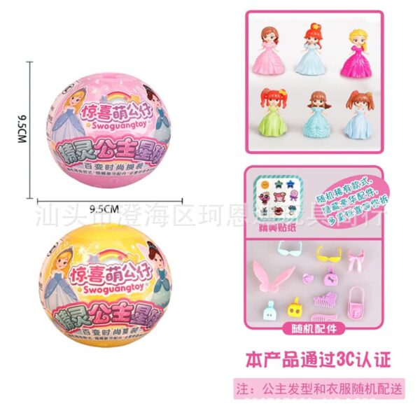 hộp trứng suprise bất ngờ mẫu búp bê công chúa