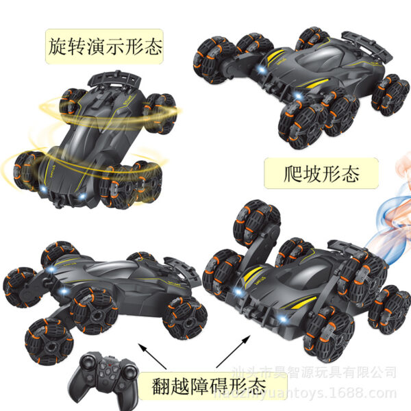 Xe đua 6 bánh điều khiển đồng hồ tay: