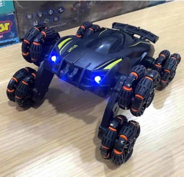 Xe đua 6 bánh điều khiển đồng hồ tay: