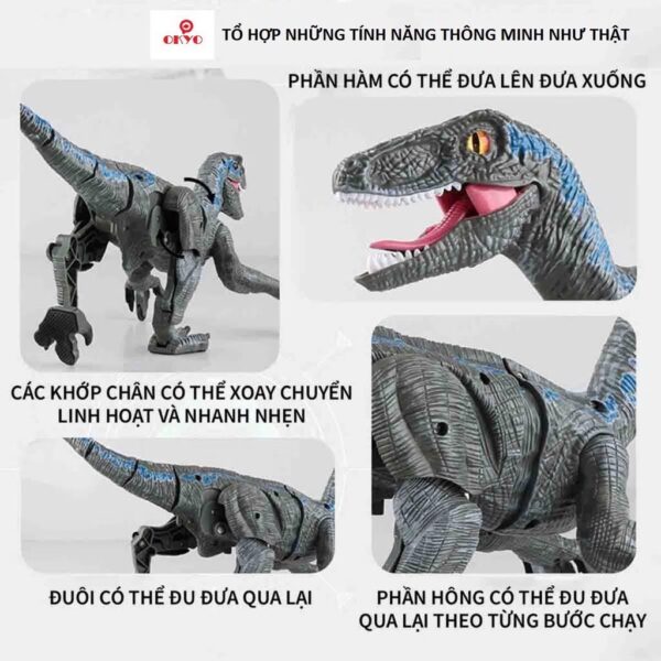 Khủng long T-Rex điều khiển có âm thanh