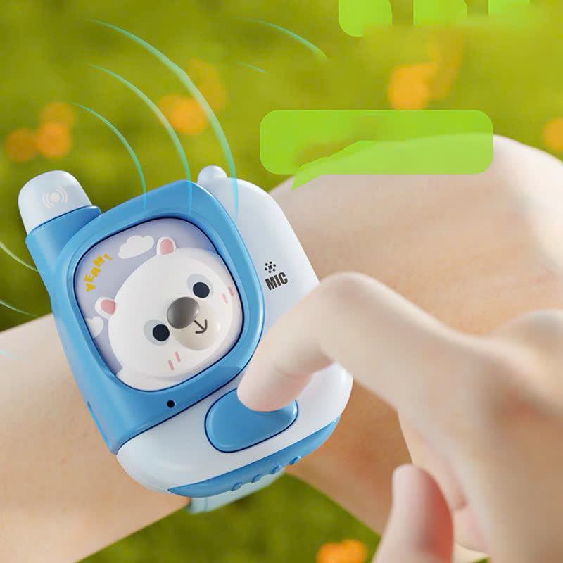 Đồng hồ bộ đàm đa chiều 2 kênh 2in1 cho bé