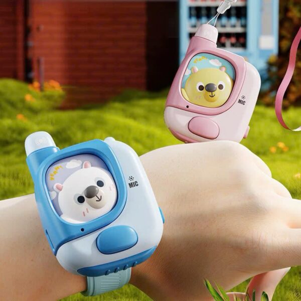 Đồng hồ bộ đàm đa chiều 2 kênh 2in1 cho bé